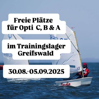 Wir haben spontan freie Plätze im Trainingslager für fortgeschrittene Optis C, B und A. Über Manage2sail findet ihr die Ausschreibung und Meldung: https://www.manage2sail.com/de-DE/event/TLHGW2025#!/. Wir freuen uns auf euch !